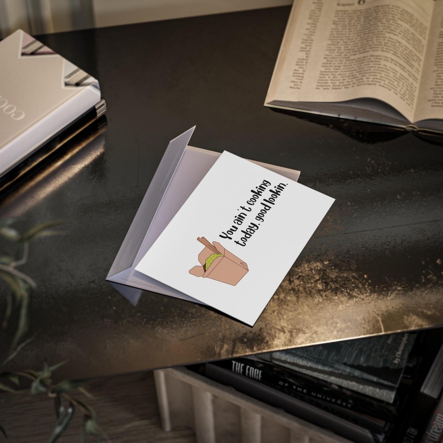 You Ain't Cooking Card/Print Personalised Item